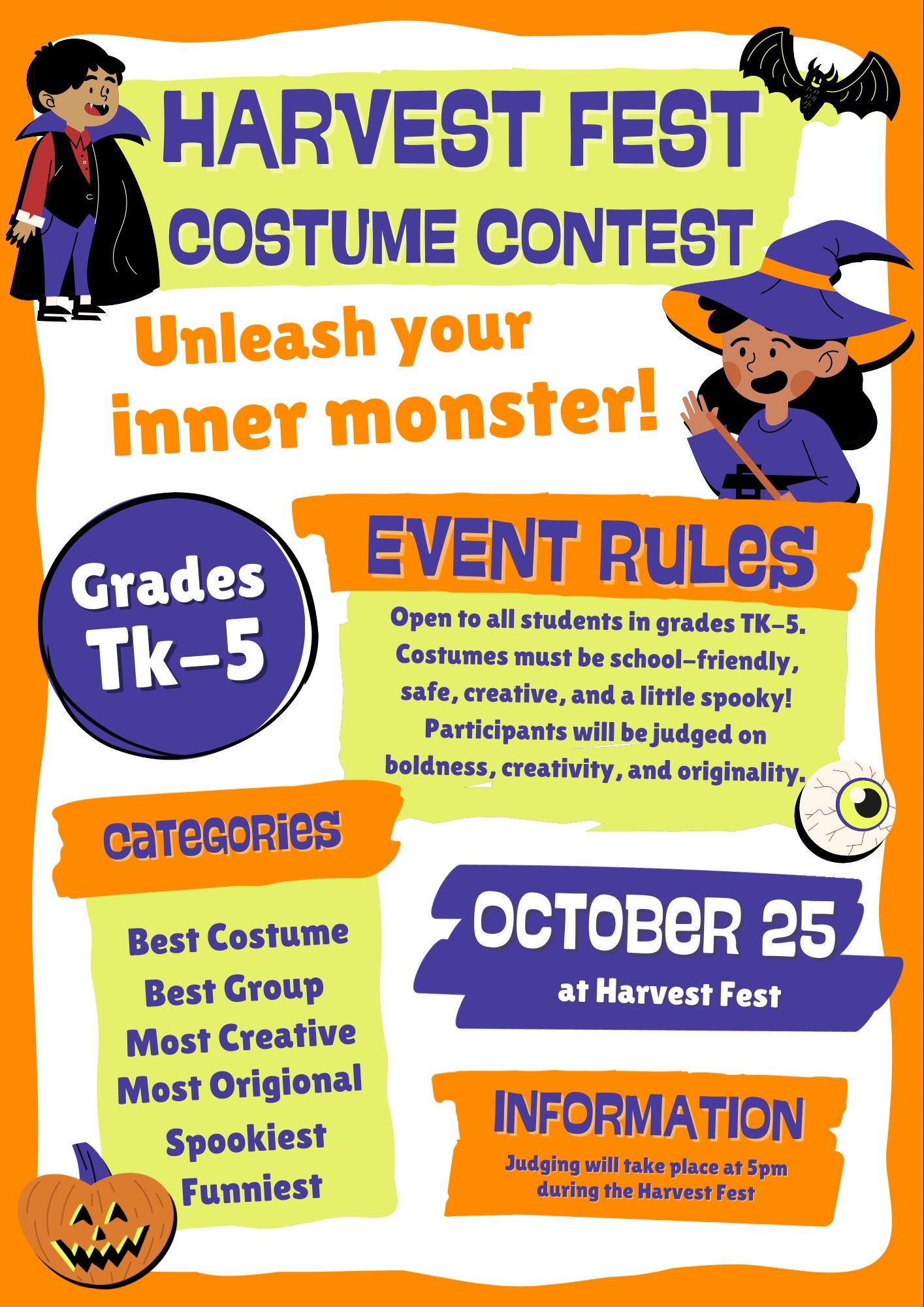  Harvest Fest Costume Contest